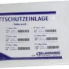 Bettschutzeinlage 100x90cm Folie Weiß