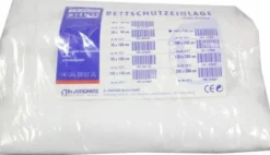 Bettschutzeinlage 100 X 150 cm Folie Frottee 1 Stück