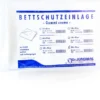 Bettschutzeinlage 200x90cm Gummi Creme