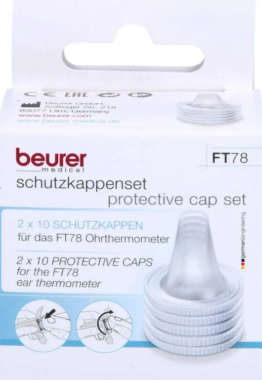 Beurer Ft78 Ersatzschutzkappen F.Ohrthermometer