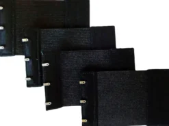 BH Erweiterung schwarz 4er Set 5,5 x 8 cm