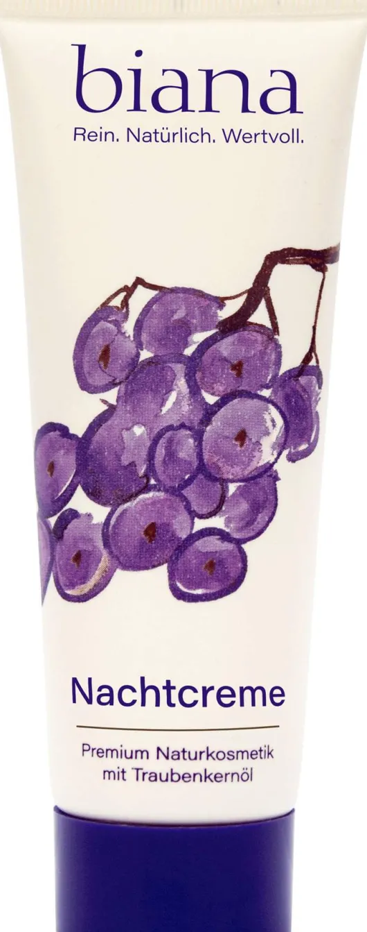 Biana Nachtcreme mit Traubenkernöl 75 ml