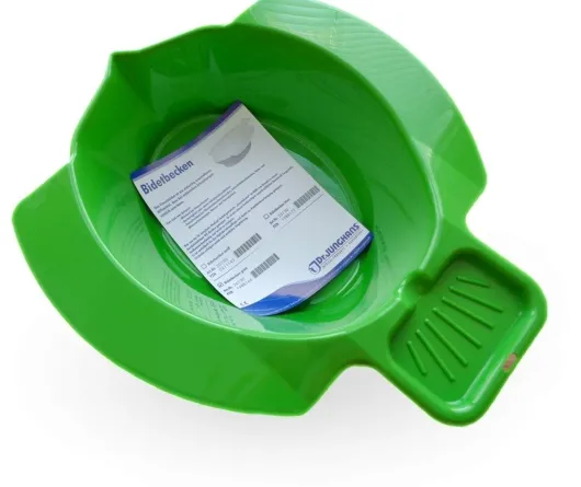 Bidet Becken Kunststoff Grün