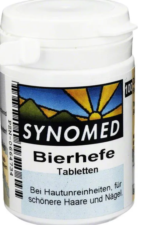 Bierhefe 100 Tabletten Synomed