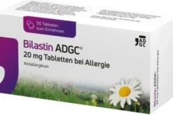 Bilastin ADGC 20 mg Tabletten bei Allergie 50 Stück
