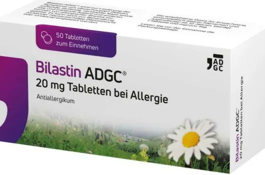 Bilastin ADGC 20 mg Tabletten bei Allergie 50 Stück