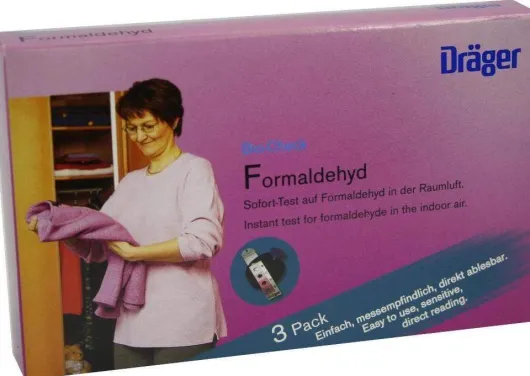 Bio-Check Formaldehyd-Test in der Raumluft