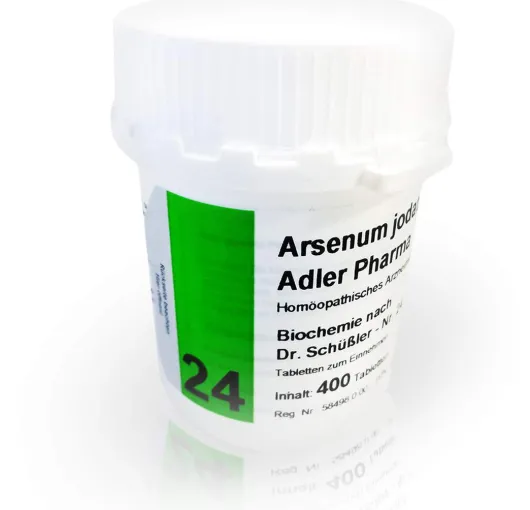 Biochemie Adler 24 Arsenum Jodatum D 12 400 Tabletten