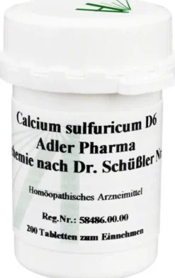 Biochemie Adler 12 Calcium Sulfuricum D 6 200 Tabletten