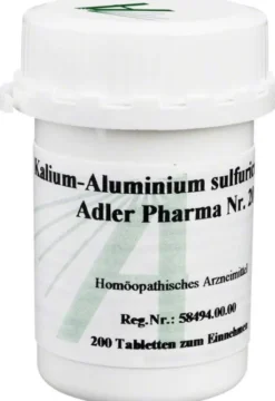 Biochemie Adler 20 Kalium Aluminium Sulfuricum D 12 200 Tabletten