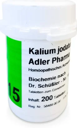 Biochemie Adler 15 Kalium Jodatum D 12 200 Tabletten