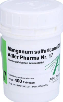 Biochemie Adler 17 Manganum Sulfuricum D 12 400 Tabletten