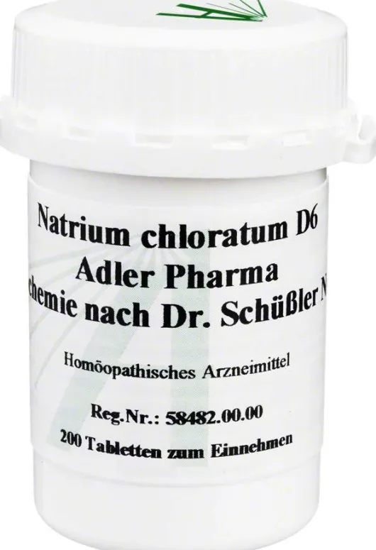 Biochemie Adler 8 Natrium Chlor. D6 200 Tabletten