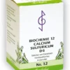 Biochemie Bombastus 12 Calcium Sulfuricum D 6 500 Tabletten