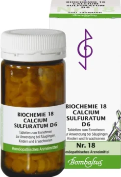 Biochemie Bombastus 18 Calcium Sulfuratum D 6 200 Tabletten