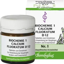Biochemie Bombastus 1 Calcium Fluoratum D 12 80 Tabletten