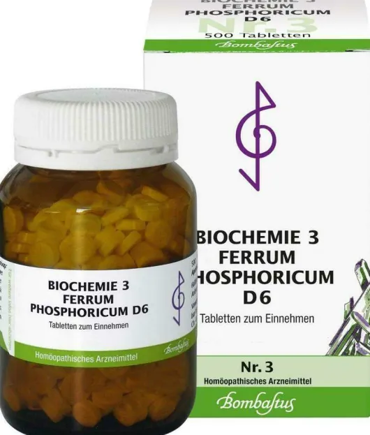 Biochemie Bombastus 3 Ferrum Phosphoricum D 6 500 Tabletten