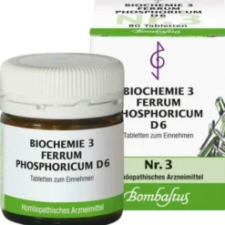 Biochemie Bombastus 3 Ferrum Phosphoricum D 6 80 Tabletten