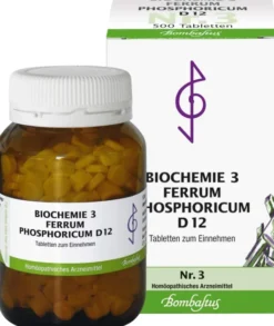 Biochemie Bombastus 3 Ferrum phosphoricum D 12 500 Tabletten