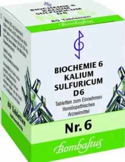 Biochemie Bombastus 6 Kalium Aulfuricum D 6 80 Tabletten