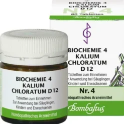 Biochemie Bombastus 4 Kalium Chloratum D 12 80 Tabletten