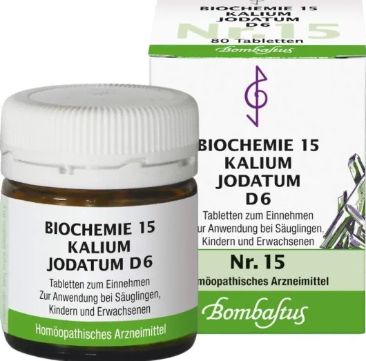 Biochemie Bombastus 15 Kalium Jodatum D 6 80 Tabletten