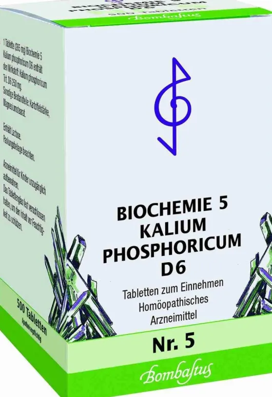 Biochemie Bombastus 5 Kalium Phosphoricum D 6 500 Tabletten