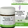 Biochemie Bombastus 10 Natrium Sulfuricum D 12 80 Tabletten