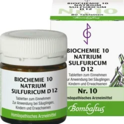 Biochemie Bombastus 10 Natrium Sulfuricum D 12 80 Tabletten