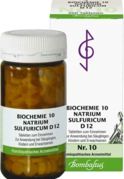 Biochemie Bombastus 10 Natrium Sulfuricum D 12 200 Tabletten
