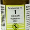 Biochemie 1 Calcium Fluoratum D 12 100 Tabletten