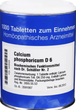Biochemie 2 Calcium Phosphoricum D6 Tabletten 1000 Tabletten