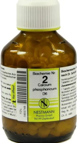 Biochemie 2 Calcium Phosphoricum D 6 400 Tabletten