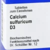 Biochemie 12 Calcium Sulfuricum D 3 Tabl