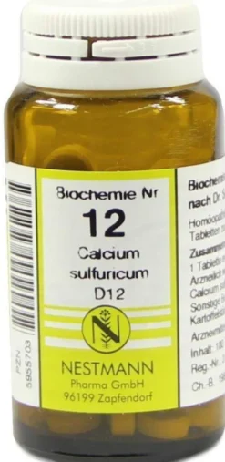 Biochemie 12 Calcium Sulfuricum D 12 100 Tabletten