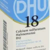 Biochemie Dhu 18 Calcium Sulfuratum D12 80 Tabletten
