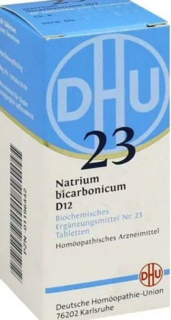 Biochemie Dhu 23 Natrium Bicarbonicum D12 Tabletten 80 Tabletten