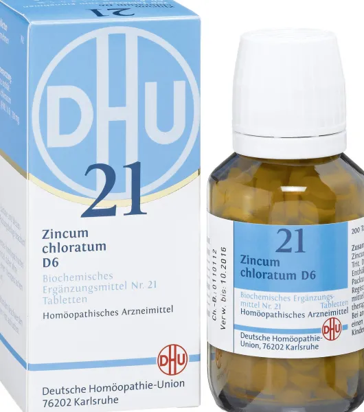 Biochemie Dhu 21 Zincum Chloratum D6 200 Tabletten