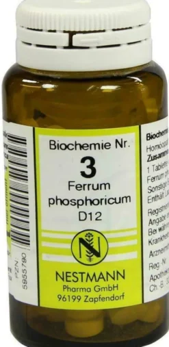 Biochemie 3 Ferrum Phosphoricum D 12 100 Tabletten
