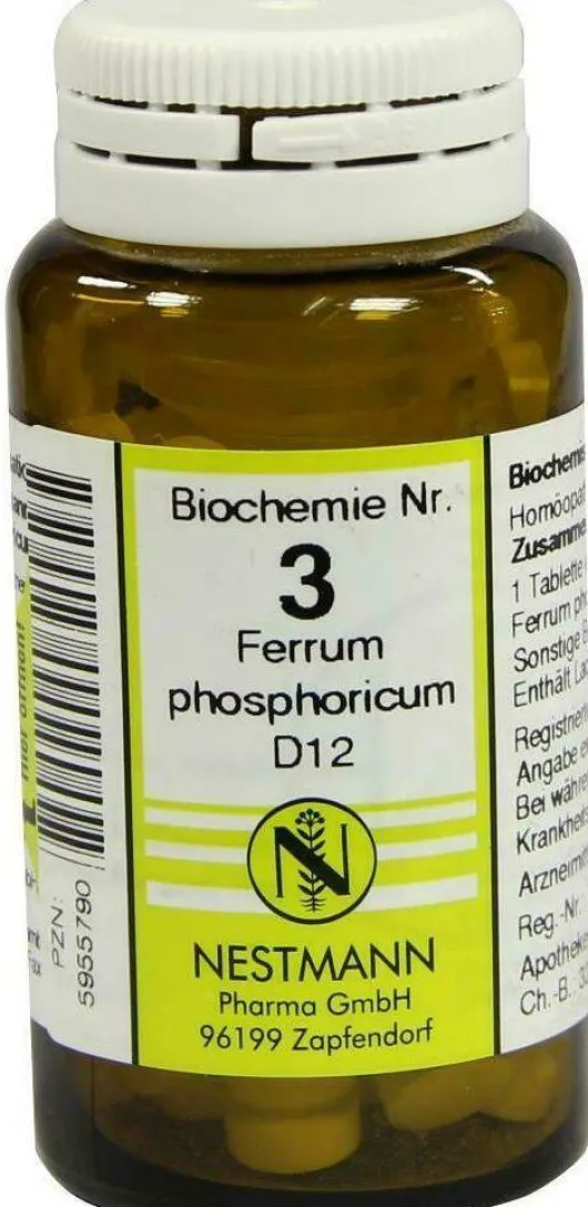 Biochemie 3 Ferrum Phosphoricum D 12 100 Tabletten