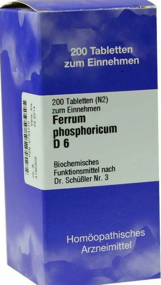 Biochemie Iso 3 Ferrum Phosphoricum D6 200 Tabletten