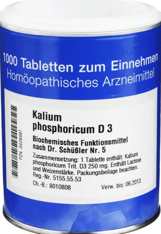 Biochemie Iso 5 Kalium Phosphoricum D3 1000 Tabletten