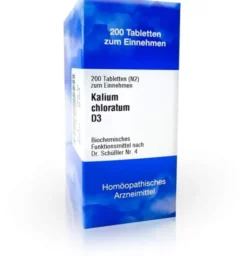Biochemie 4 Kalium Chloratum D 3 200 Tabletten