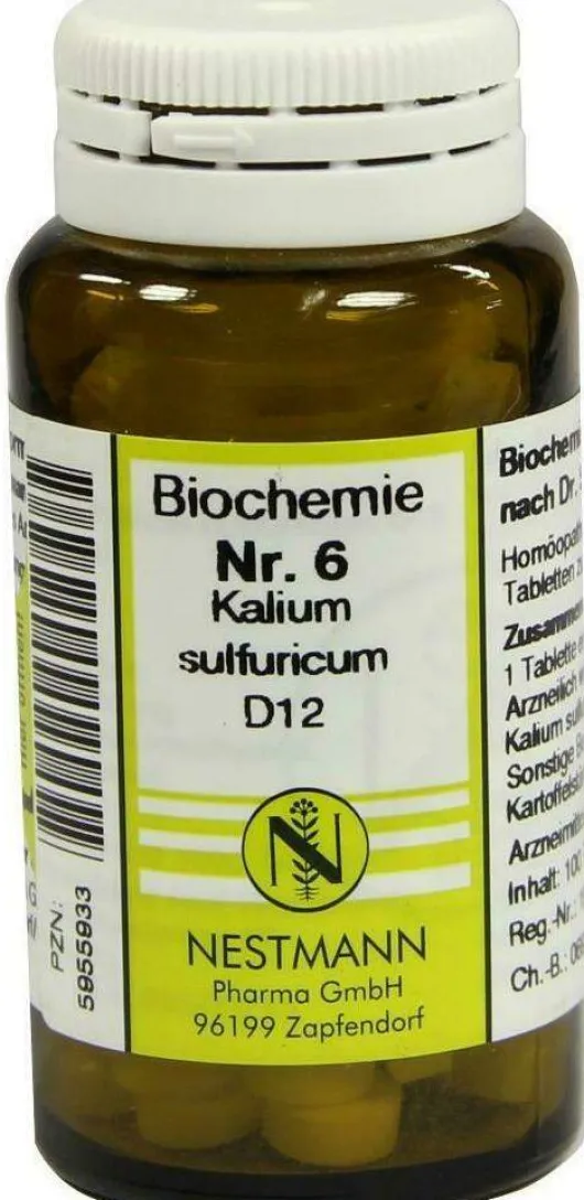 Biochemie 6 Kalium Sulfuricum D 12 100 Tabletten