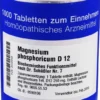 Biochemie 7 Magnesium Phosphoricum D 12 1000 Tabletten