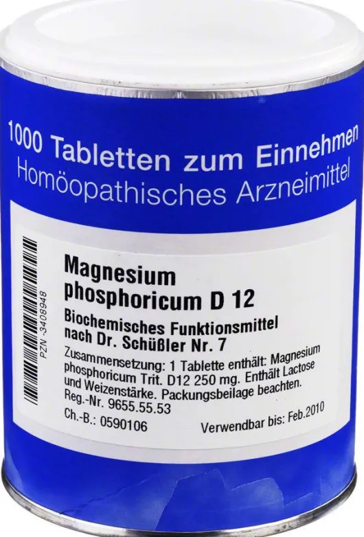 Biochemie 7 Magnesium Phosphoricum D 12 1000 Tabletten