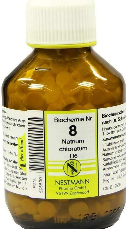 Biochemie 8 Natrium Chloratum D 6 400 Tabletten