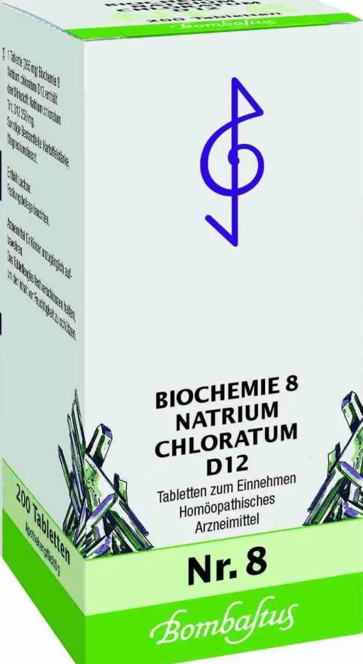 Biochemie 8 Natrium Chloratum D12 200 Tabletten