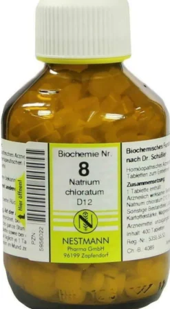Biochemie 8 Natrium Chloratum D 12 400 Tabletten