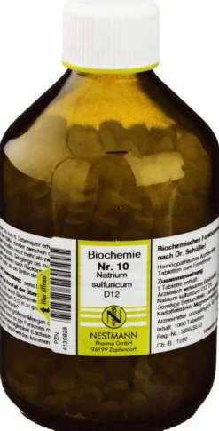 Biochemie 10 Natrium Sulfuricum D 12 1000 Tabletten